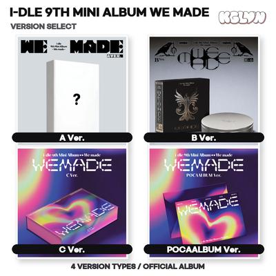 [Przedsprzedaż] i-dle 9. MINI Album [We made] Wybór Wersji Oficjalny Album K-POP CD
