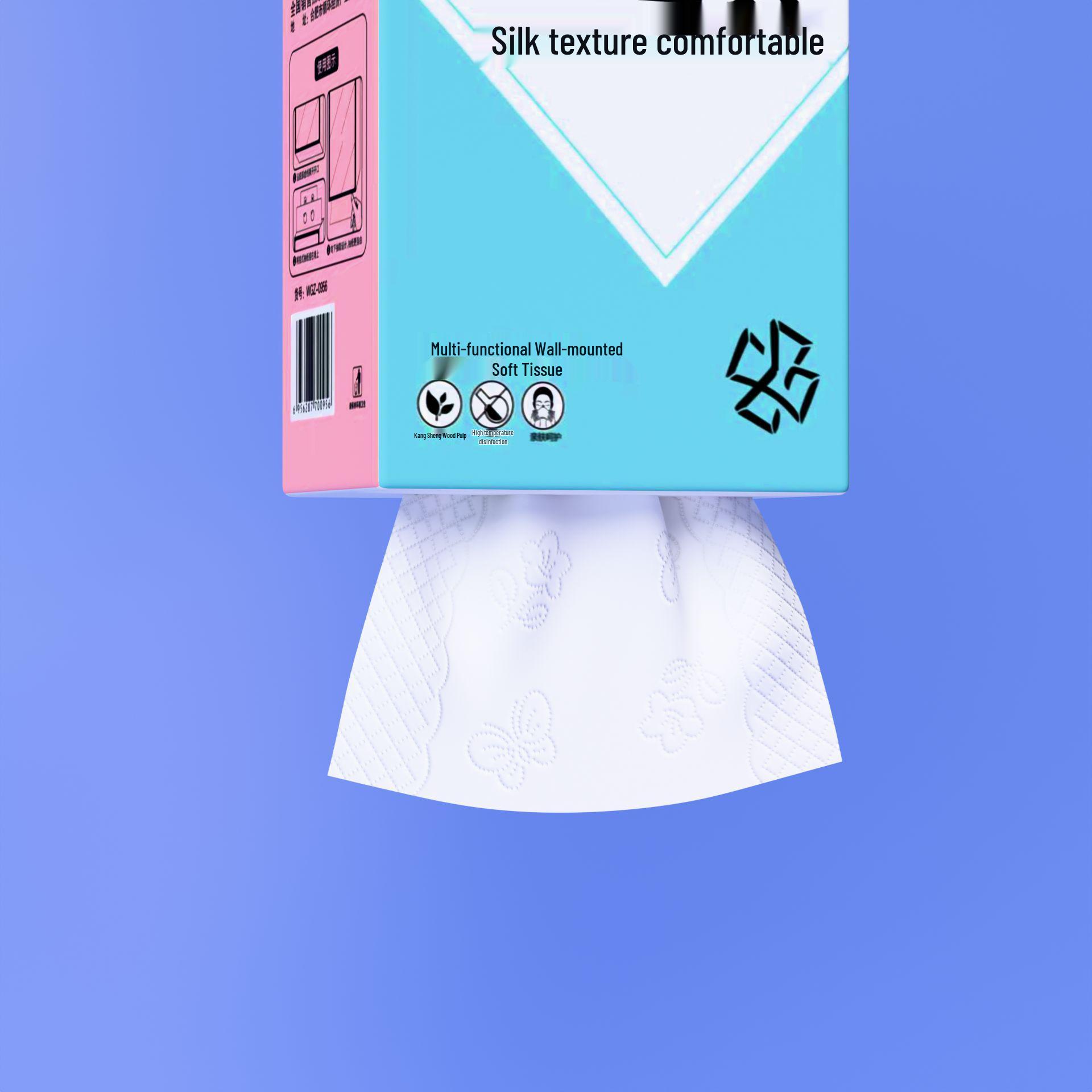 Large Hanging Economical Tissue & Napkin Pack for Household Use