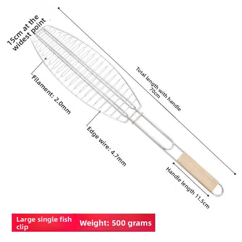 Roasting Fish Grilling Basket Camping Equipment Vegetable Heat-proof Folding DIY Bbq Outdoor Grill Grate Portable Barbecue Tools
