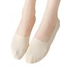 Women's Summer Non-Slip Invisible Boat Socks - Thin Cotton, Ice Silk, Low-Cut Design