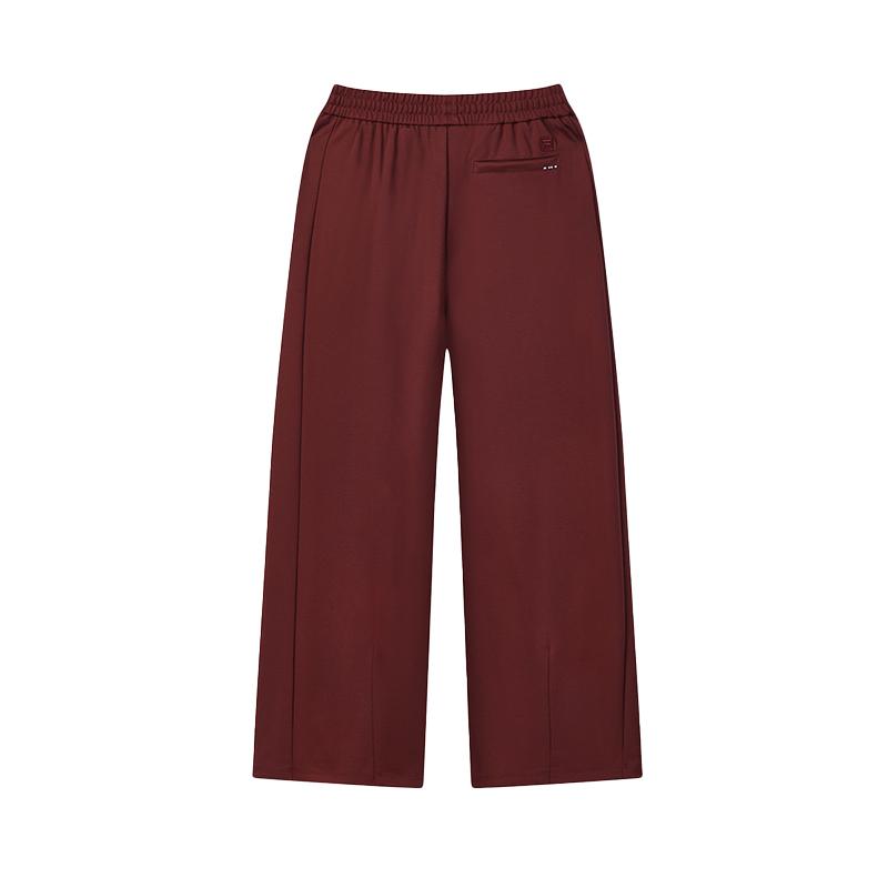 FILA Heritage Versatile Trendy Sports Casual Pants Women bottoms Rubble-Red F11W628603FRD