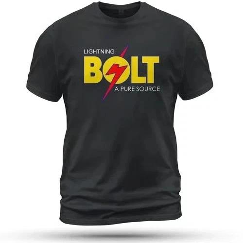 Lightning Bolt T-Shirt Funny Size S-2XL Made in USA M