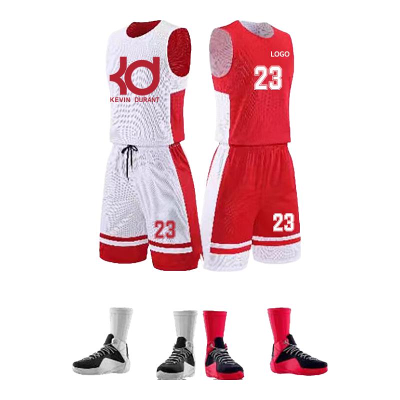 Junyouhui Customizable Unisex Basketball Jersey & Shorts Set