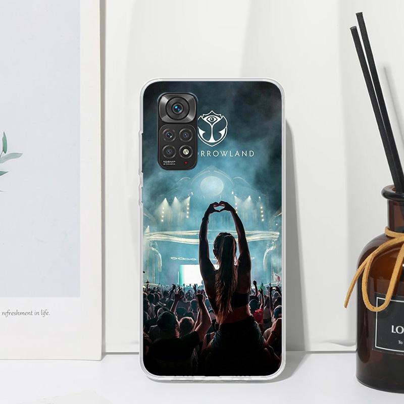 Music Festival Tomorrowlands Phone Case For Xiaomi Redmi Note 15 13 14S 14 Pro Plus 12S 11S 10S 12 11E 10 11T Art Fundas Back Co