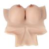 Silicone Breastplate D Cup Realistic Flexible Prosthetic Breast Fake Boobs Breast for Crossdressers Color 1