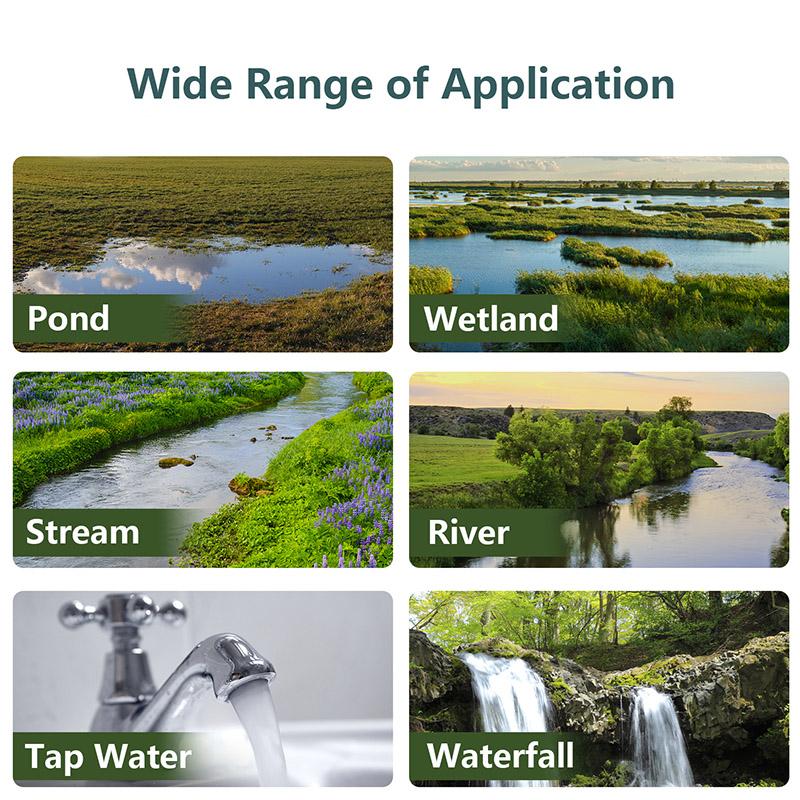 Filtru de apă pentru exterior, purificator de osmoză inversă, camping și drumeții pentru călătorii