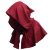 1 Pcs Unisex Men Medieval Costume Renaissance Cloak Hat Halloween Witch Cosplay Costume Hooded Cape Hat Hats For Women