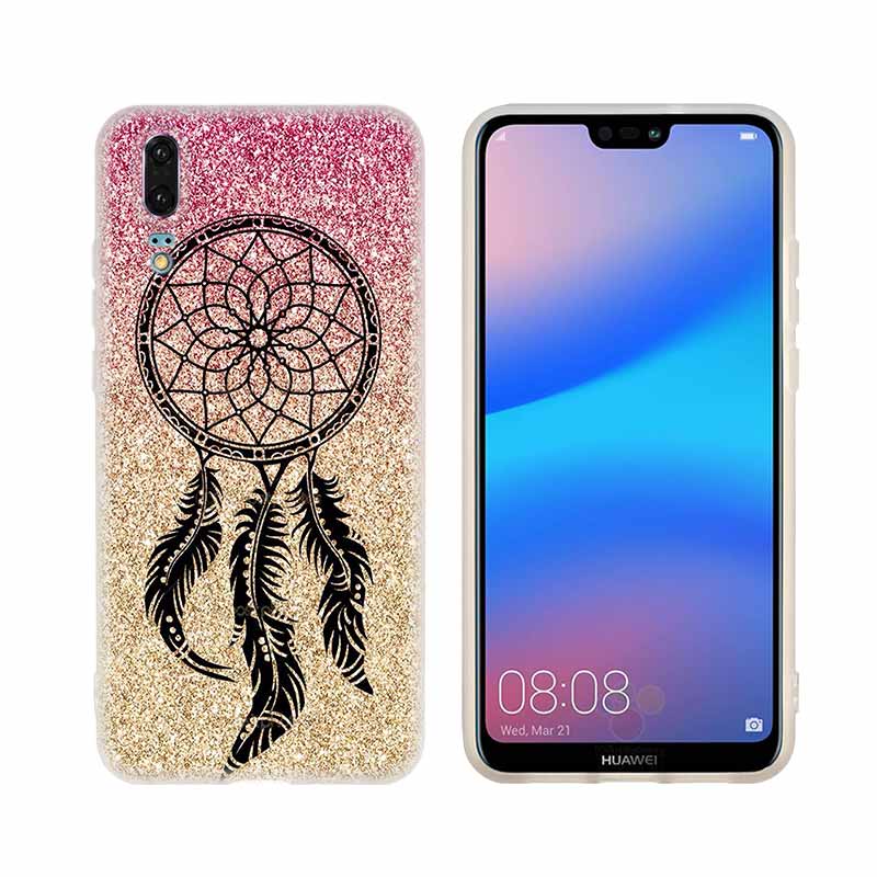 Dream Catcher Mandala Chakra TPU Soft Phone Case For Huawei P50 P40 P30 P20 Pro Lite P30lite P50lite P Samrt Z 2020 2019 Cover