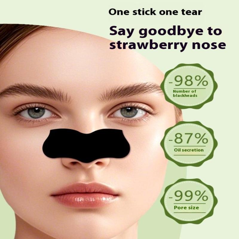 Nose Strips For Blackheads Acne Removal Instant Pore Unclogging Mask Deep Cleansing Nose Clean Patch Beauty Skin Care Mask Patch