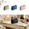 Travel Makeup Bag Smooth Nylon Cosmetic Case with Top Opening for Bathroom Counter Storage and Daily Personal Care Use