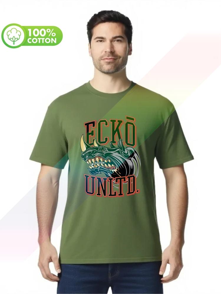 100 Cotton Round Neck Heavy Weight Unisexs Tshirt Eckounltd 80s Unisexs O Neck Short Sleeve S3xl Tops Tees