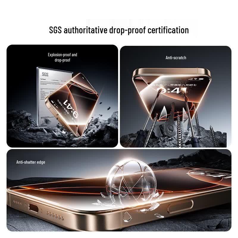 ESR iPhone 16 Pro Max Gehärtetes Glas Displayschutz