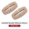 Car Sticker 2025 Hot Silicone Anti Scratch Car Seat Belt Clip Protector Buckle Lock Cover For BMW X1 X2 X3 X5 E46 E90 E70 F20 E6