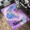 Custom Name Witchcraft Fantasy Living Room Non-Slip Area Rug Soft Carpet for Bedroom Kids Playroom Sofa Office Home Decor Doormat