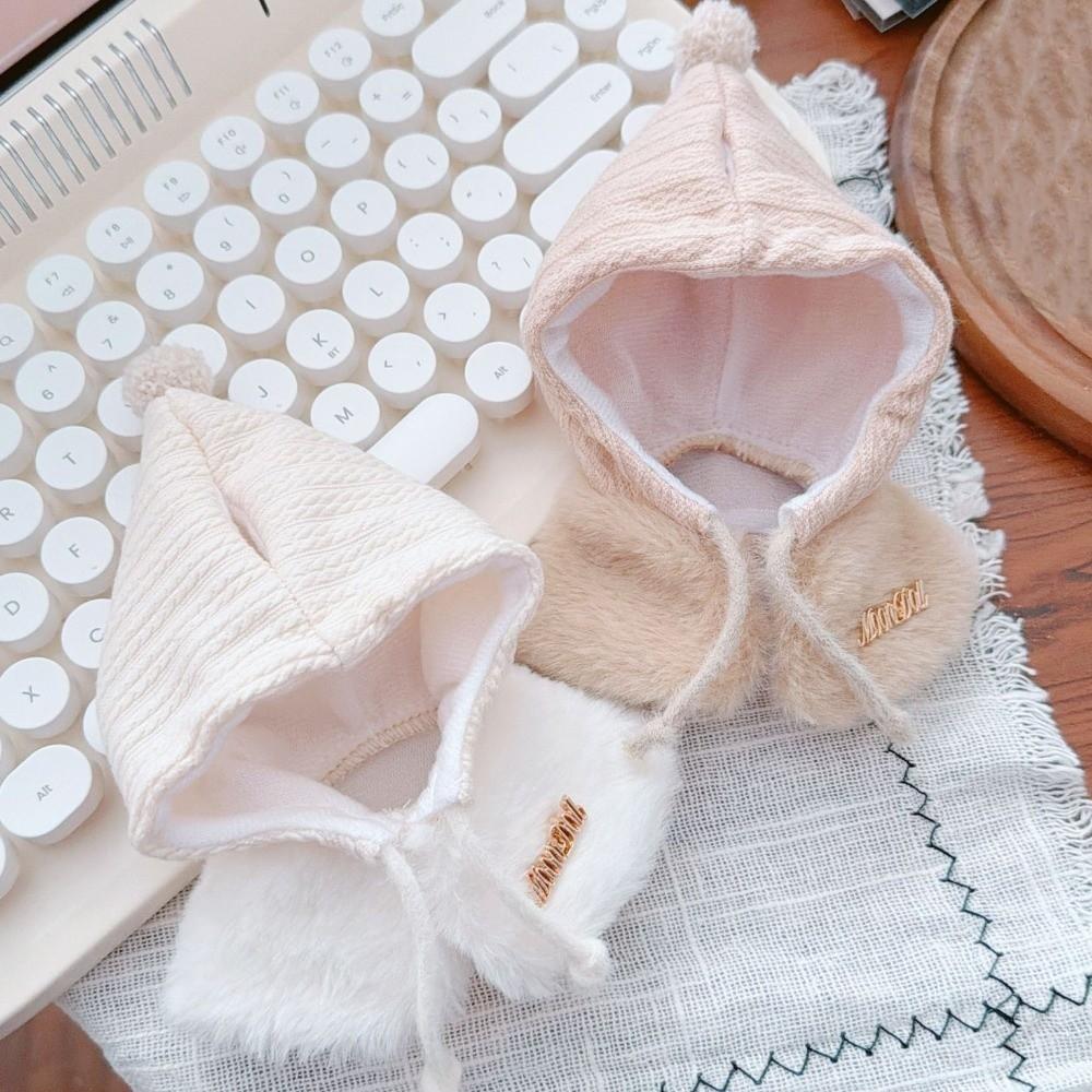 Plush Cloak 10cm Cotton Doll Clothes Replacement Doll Plush Shawl Clothes  10cm Cotton Doll