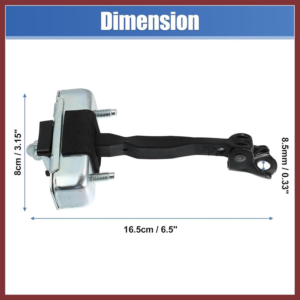 Front Door Check Stop Strap Door Check Assembly 68620-35020 for Toyota FJ Cruiser 07-14 for Toyota 4Runner 03-09 LH Driver Side Door Check Strap