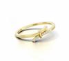 Silver Art Design Personalized S925 Sterling Silver Ring with Rhinestones - Versatile Women's Fashionable Tail Ring