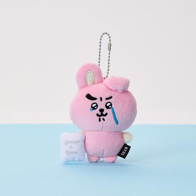 BT21 COOKY Heutige Stimmung Weinende Plüschtier Schlüsselanhänger