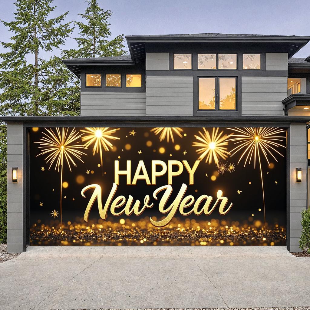 Festive Display Festive New Year Event Background New Year Celebration Banner Firework Elements New Year Display For Event