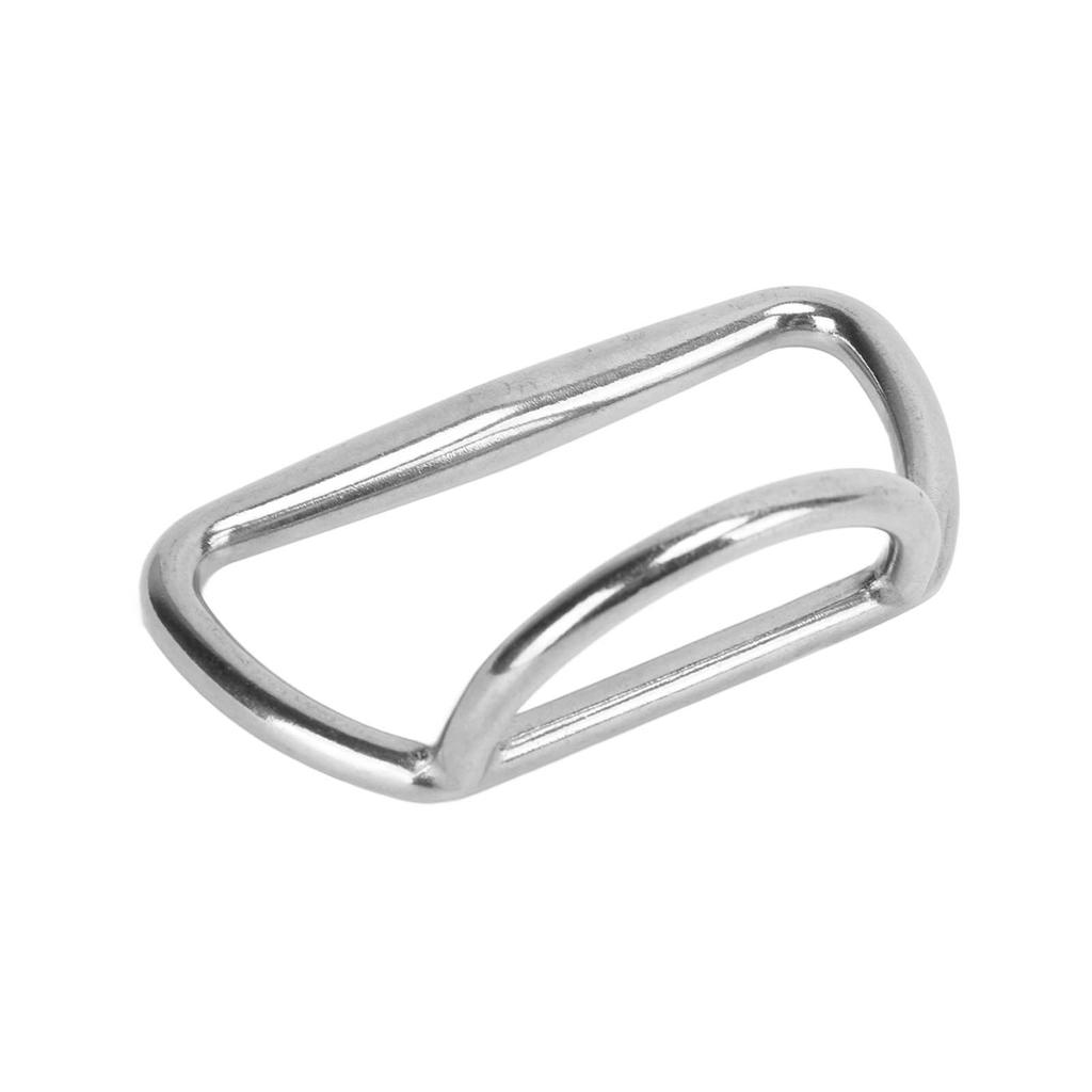 Stainless Steel D Traction Ring Towing Ring Handle 90MM High Polished for Marine Accessories