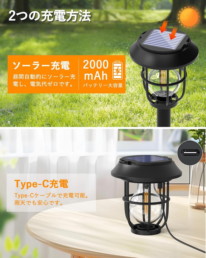 Solar Outdoor Set of Ornamental Motion Garden Warm Automatic IP67 Zero Electricity 3 Intelligent Disaster Outdoor Front Parking Flower Pendant Easy