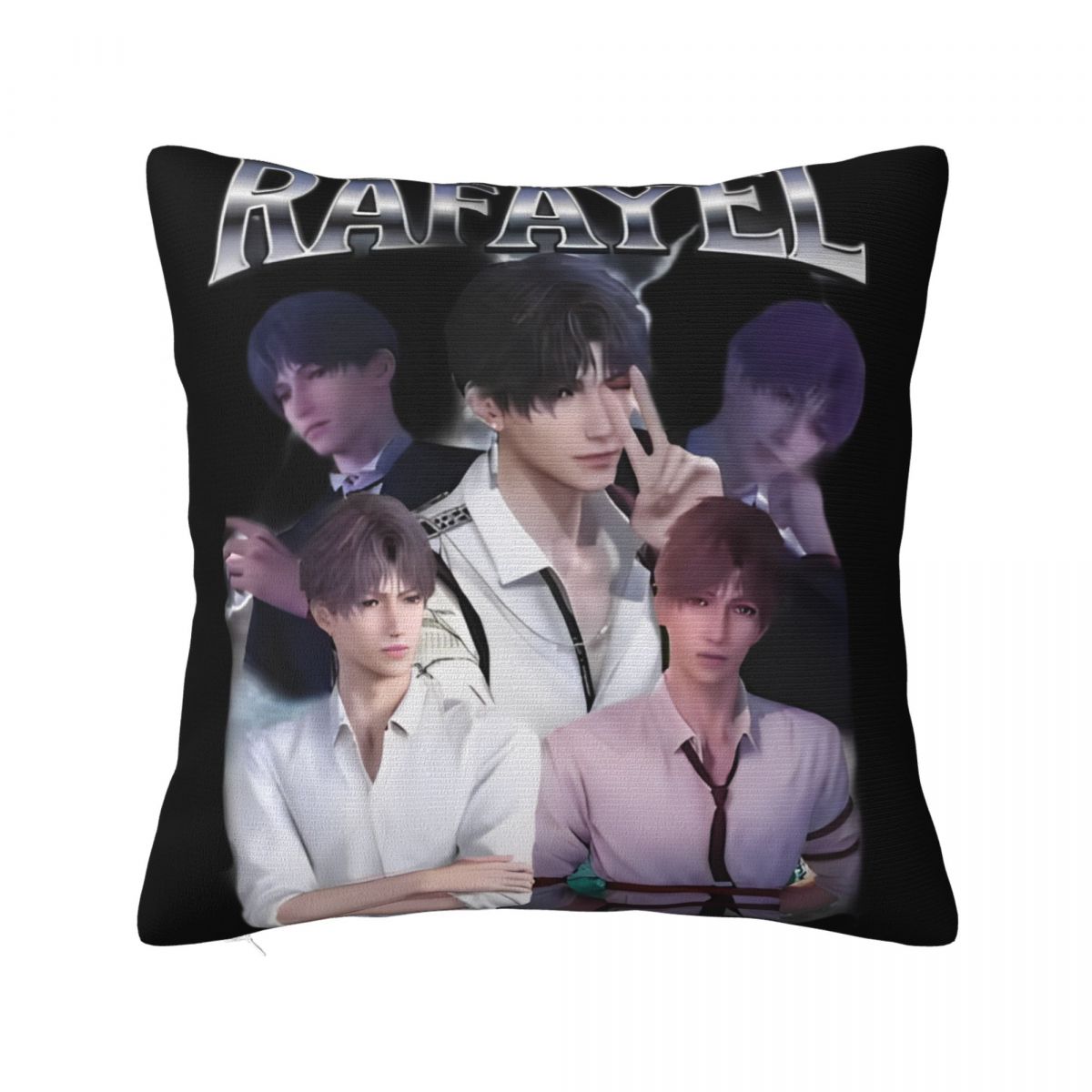 

Love And Deepspace Image Square Pillow Cases Cushion Covers Funny Zippered Decor Pillowcase for Car 18 30x30cm