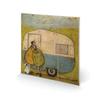 Sam Toft Feels Like Home II Wood Square Plaque