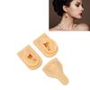 Silicone Nose Ear Model 3D Simulation Nose Ear Model Set for Piercing Practice Teaching