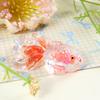 Dreamy Goldfish Koi DIY Accessories: Keychain, Phone Lanyard, Earrings, Necklace Pendant, Hairpin