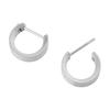 Daniel Wellington Line jewelry series solid color design earrings for men and women, couple style, silver DW00401982