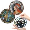 1-10PCS 360° Rotating Puzzle Toy Kids Stress Relief 3D Flip Creative Brain Teaser Puzzle for Cognitive Development and Fun