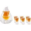 Crystal Wine Bottle Set Red Wine Glass Sake Set Rice Wine Glass White Wine Glass Warmer Hot Bottle Ice Wine Jug Wine Cooler