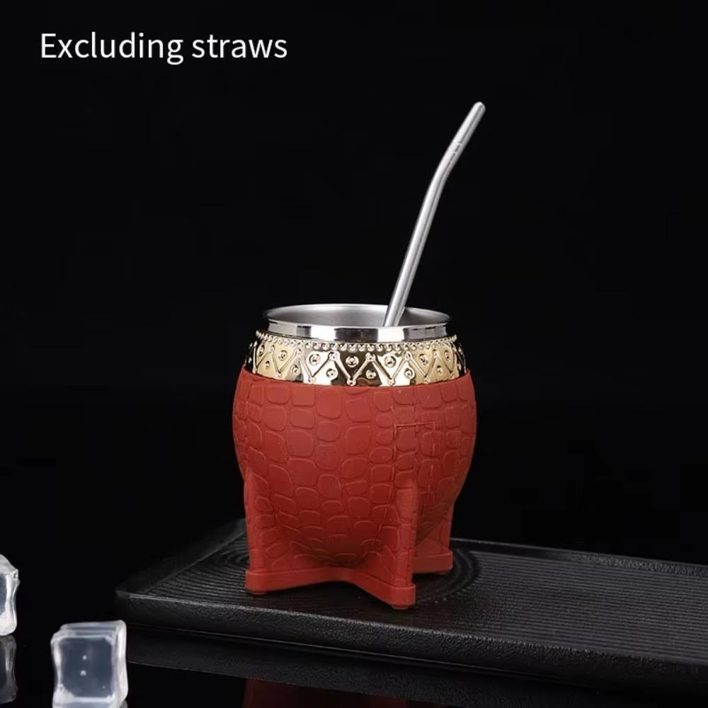 Double-layer Insulated Cup Stainless Steel Eggshell Cup High Quality Mate Cup  Gifts