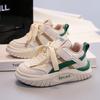 Children's back-to-school college-style girls' sneakers2026Autumn Boys' Casual Shoes for Young Children, Leather Running Shoes
