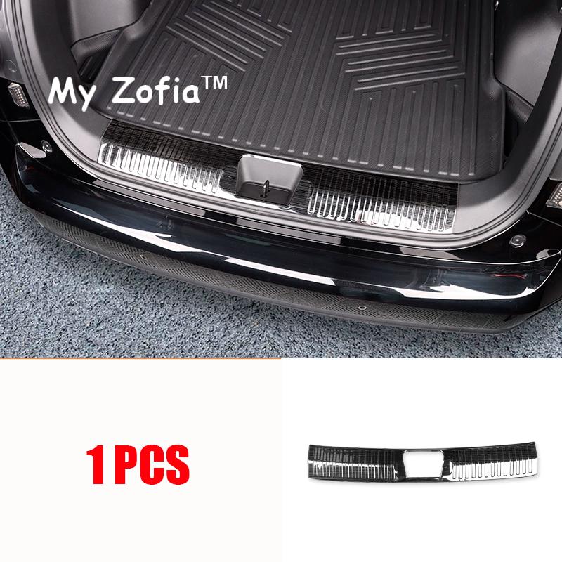 For GWM HAVAL H7 2025 2026 Car Rear trunk guard plate protective Stainless steel panel threshold strip Decorative Accessories