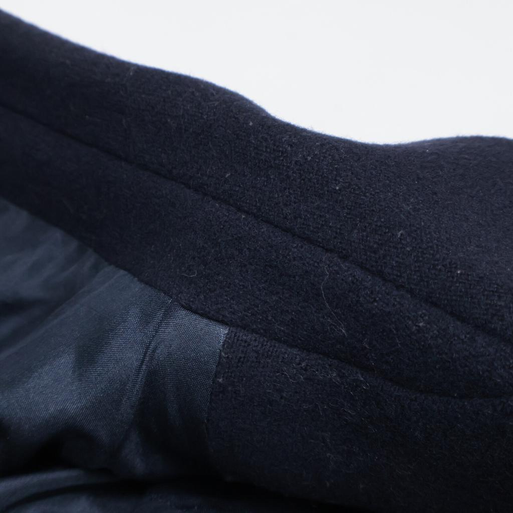 Celine Domestic Regular Phoebe Period 2 8H28/7165 Crombie Coat 36 NavyUsed