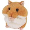 Sanei Boeki Mogu Mogu Hamster Plush Toy Golden Color 6x7x7.5cm Soft Stuffed Animal