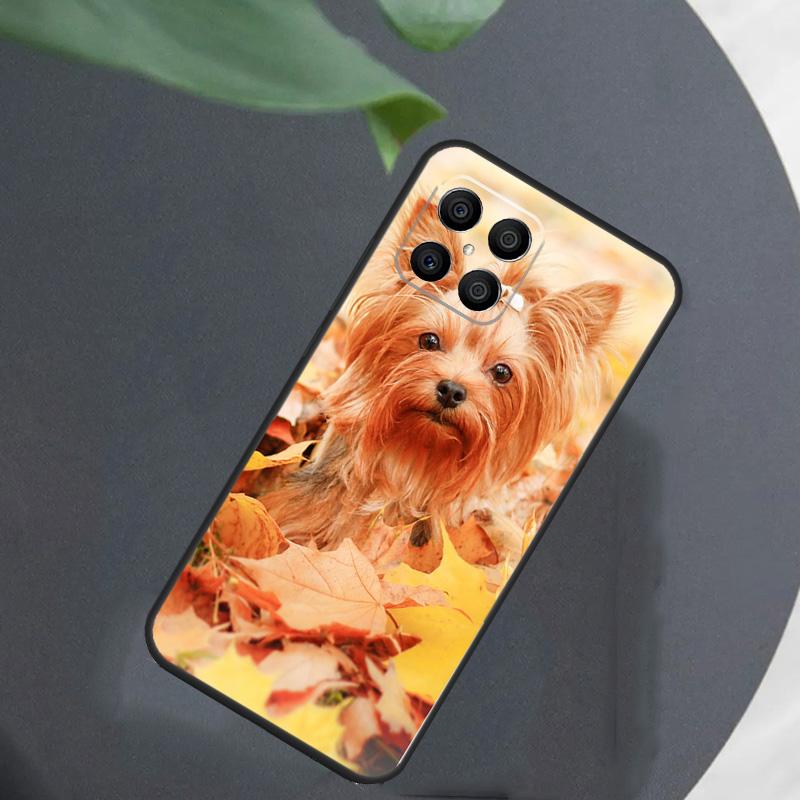 Mini Yorkshire Terrier For Honor Magic 7 Lite 6 8 Case For Honor 200 400 Pro 90 70 50 X8c X8b X9a X9b X9c X9d Win RT