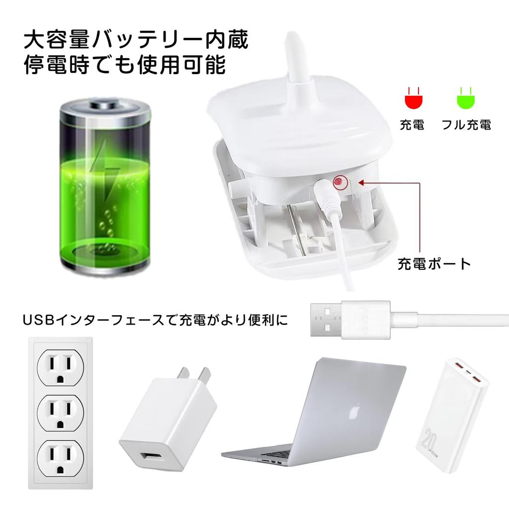 LED Clip-on Light, Eye Protection, Desk Lamp, Stand Lamp, Dual-Purpose USB ChargingPlug-in, 3 Color Settings, Stepless Dimming, 360° Rotation, Touch