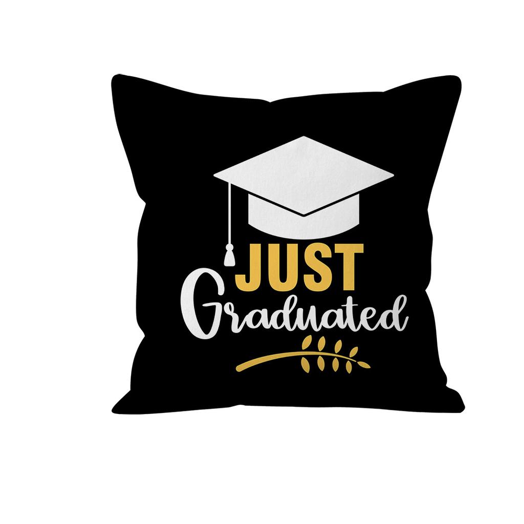 New Graduation Season Series Pillow Covers for Starting Graduation Gifts Home Sofa Decoration Pillow Cushion Cover