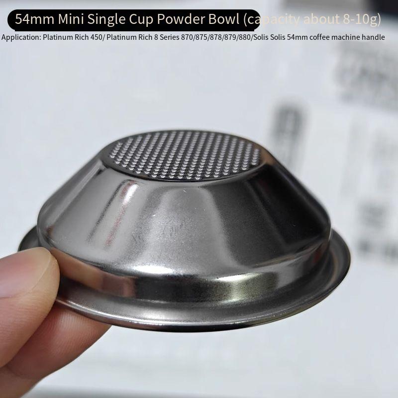 

54mm Double Cup Filter Basket for Breville 8 Series, Replacement Mesh Screen Fit BES870 BES878 BES879 BES880 Espresso Machine