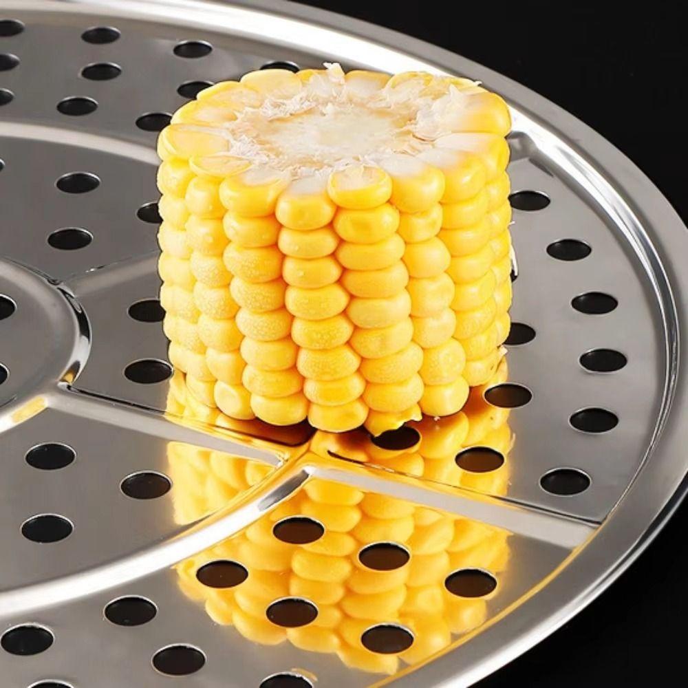 Stainless Steel Steam Rack Multifunction Pot Steaming Grid Steamer Basket for Kitchen Cooking Tool