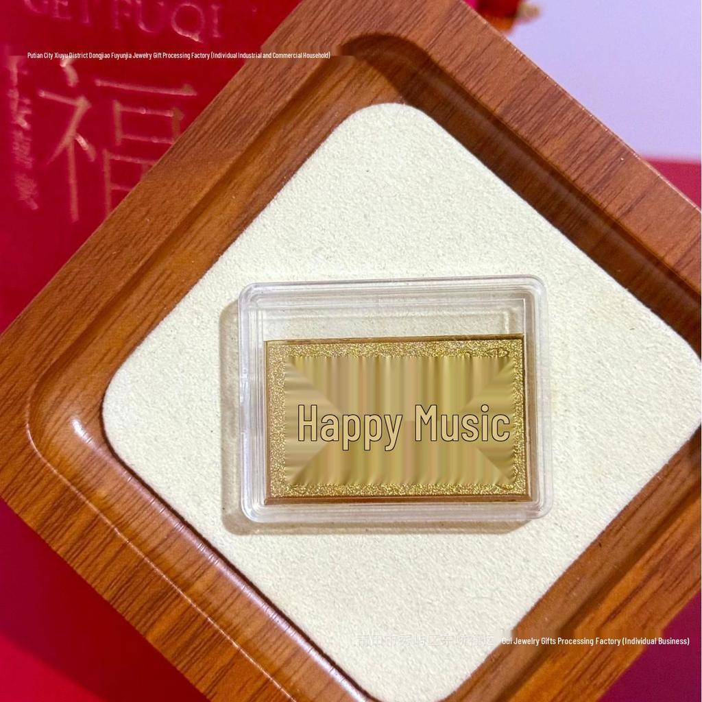 Pure Gold 999 Horse Year Phone Sticker for Wealth and Health - Popular Douyin Live Seller