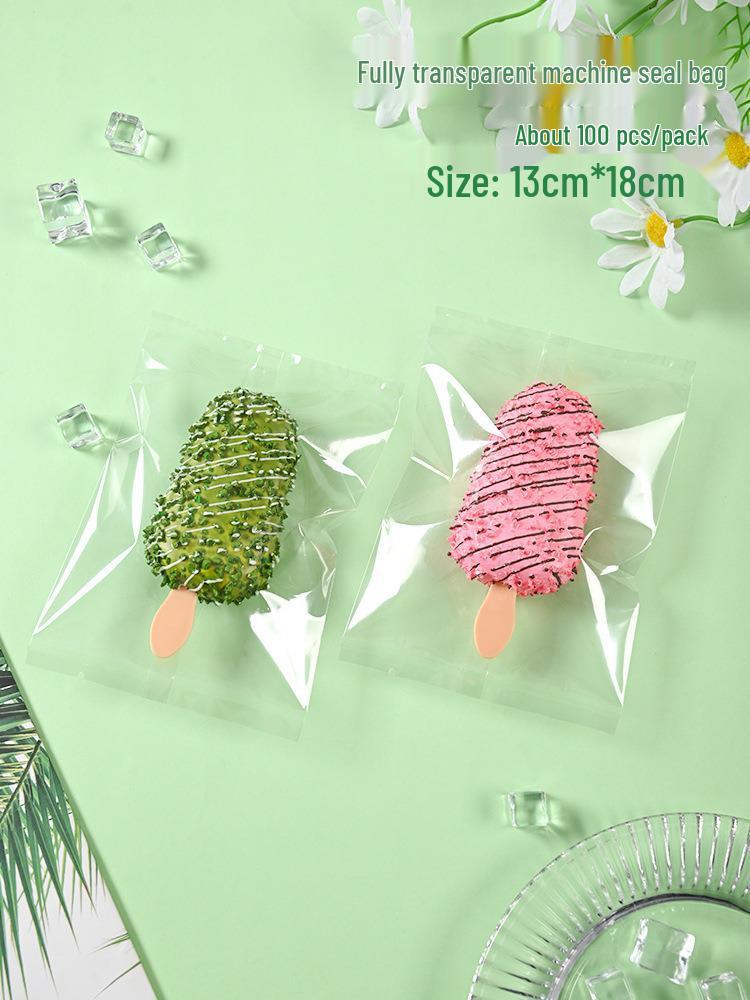Bolsas Transparentes Auto-Sellantes para Helados y Paletas Hechos a Mano