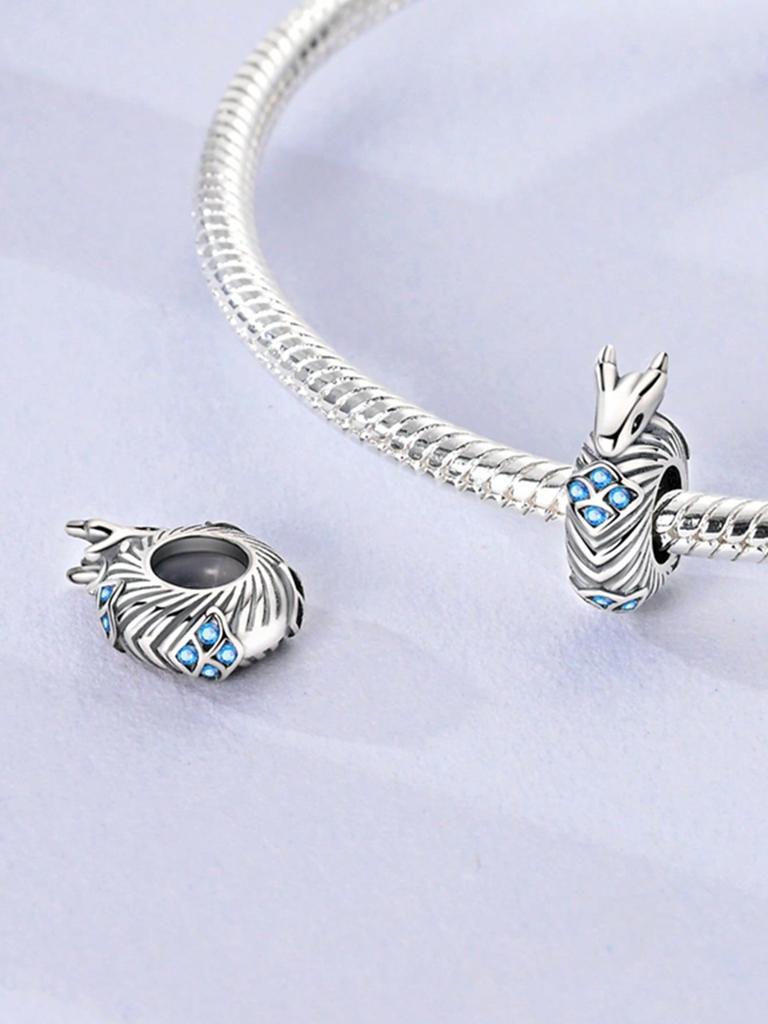 Charms Plata Gemstoneflower Clips And Spacersbeads Copper Plated Fit Copperoriginal Bracelet For Jewelry Making Diy Charm