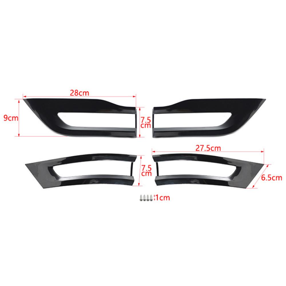 Car Rear Tail Light Lamp Guard Cover Trim Bezel for Jeep Grand Cherokee 2014 2015 2016 2017 2018   Exterior