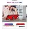 Coque de protection - Samsung - Galaxy S23 FE - Rouge - Ultra Résistante - Support Métallique