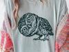 Curious Owl T-Shirt – Cute Head Tilt Owl Graphic, Vintage Woodland Bird Tee, Comfort Colors Unisex Shirt, Bird Lover Gift