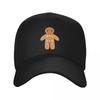 Sweater Pattern Gingerbread Cookie Baseball Cap Funny Hats Trucker Hat Military Cap Man For Women 2025 Men's