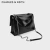CHARLES&KEITH Large Soft Chain Messenger Shoulder Bag
